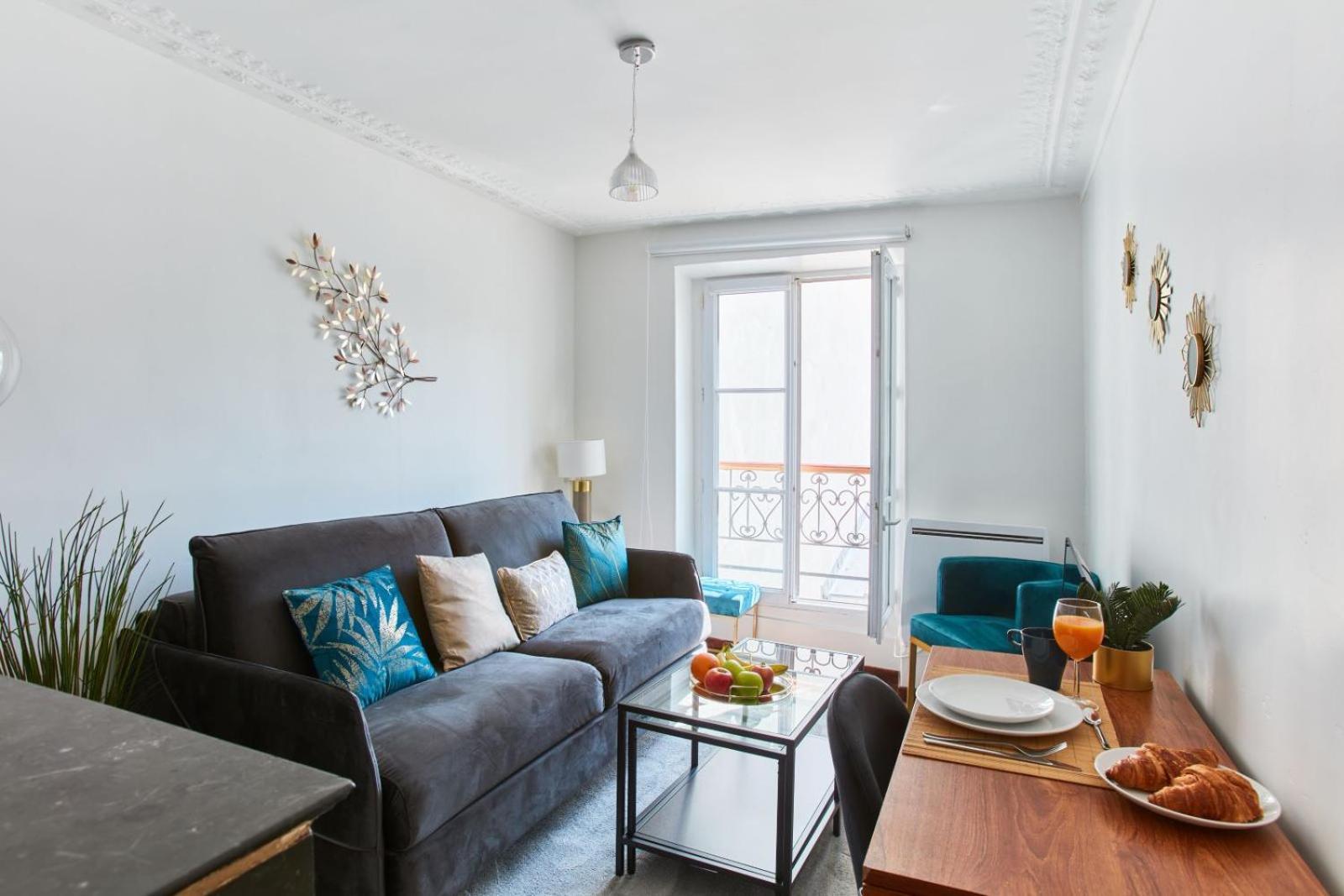 Ferienwohnung Cosy Montmartre 2Br Paris Exterior foto